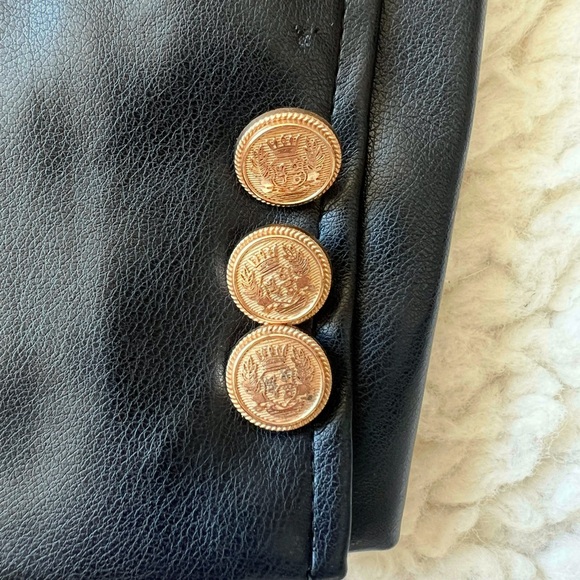 Black leather jacket - Picture 4 of 5